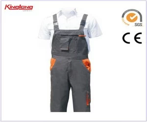 Čína Nízká cena silniční ochranné pracovní kalhoty s náprsenkou, nejprodávanější velkoobchodní kalhoty s náprsenkou výrobce