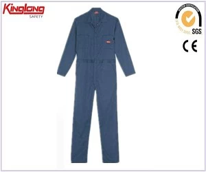 China Mechanic adults breathable cotton coverall for mens workwear uniforms manufacturer