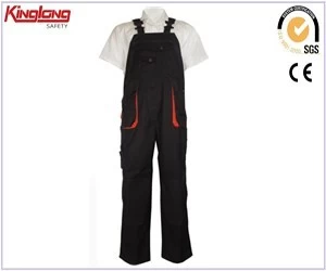 Китай Мужская спецодежда униформа Китай поставщика, Горячий стиль ткань оксфорд нагрудник брюки для продажи производителя