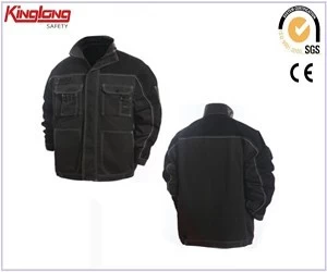 China Mens Denim Work Jacket Wholesale, Denim Workwear Uniform For Sale fabrikant