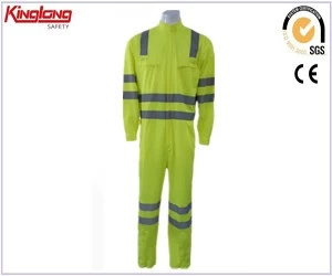 China Mens Orange Industrial Safety Reflective Coveralls,High Visibility Mens Orange Industrial Safety Reflective Coveralls manufacturer
