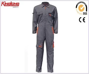 China Mens sarja Coverall uniforme, macacões de trabalho China Fornecedor fabricante