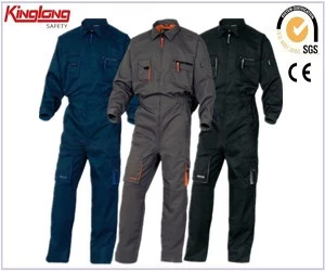 China Macacão masculino de trabalho para caldeira, macacão masculino para trabalho com vários bolsos Uniformes de vestuário de trabalho fabricante