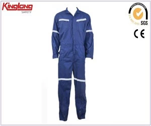 China Mens high quality work clothes workwear  uniforms reflective coveralls overall manufacturer