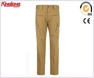 China Multi color mens cargo pants, wholesale high quality cheap price workwear trousers manufacturer