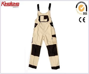 China Multi-function Safety Bib pants,Mens Twill Work Pants bib overalls manufacturer