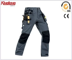 China Multi pockets workwear cargo pants,high quality durable cargo trousers for work manufacturer