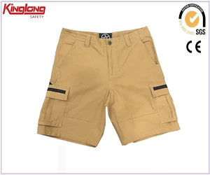 China New Arrival OEM supplier side pockets mens cargo shorts manufacturer