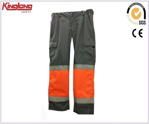 China Novo estilo de calças antichamas de segurança usadas para trabalho fabricante