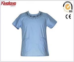 China New arrival workwear products nurse uniform medical scrub bush fabricante