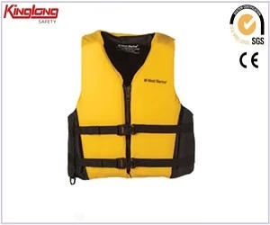 China New fashionable inflatable popular style vest, high quality multi pockets vest fabricante