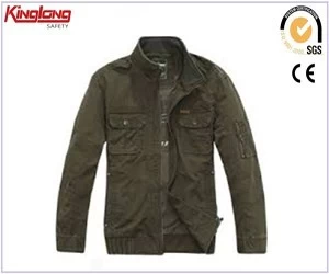 China New style high quality mens jacket, long sleeves classcial design jacket manufacturer