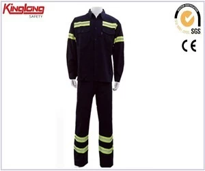 Китай Новый стиль профессиональных костюмов для спецодежды, высококачественный полицейский рабочий костюм со светоотражающей лентой производителя