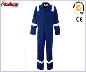 China Orange Cotton Men's Flame Resistant Coverall, Orange Cotton Men's Flame Resistant Coverall With 2 ''Silver Reflective Tape manufacturer