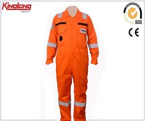Китай Комбинезон Рабочая одежда Защитная огнестойкая рабочая одежда производителя