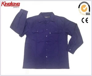 Čína Pracovní oděvy na kalhoty a košile, Pracovní oděvy na pracovní kalhoty a košile na dva kusy, Pracovní oděvy na pánské námořnictvo na dva kusy Pracovní kalhoty a košile výrobce