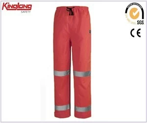 porcelana Pantalones de trabajo para hombre de tela de polialgodón de alta visibilidad, pantalones Hivi, uniformes de alta calidad, fabricante de china fabricante
