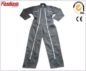 China Polycotton Long Zipper Dust-Proof Wokers Coverall,Elastic Waist Mens Polycotton Long Zipper Dust-Proof Wokers Coverall manufacturer