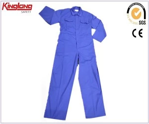 Κίνα Επαγγελματική φόρμα Polycotton, Ανδρική φόρμα εργασίας Polycotton στυλ Ηνωμένου Βασιλείου, φόρμα εργασίας Polycotton ανδρική φόρμα Royal Blue κατασκευαστής