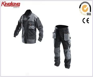 porcelana Estilo Popular 80% poliéster 20% algodón cómodo uniforme, bolsillos en el pecho pierna refuerzo pantalón uniforme fabricante