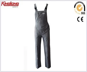 Chiny Popularny kombinezon roboczy z dużym logo, spodnie na szelkach z tkaniny bawełnianej cena producent