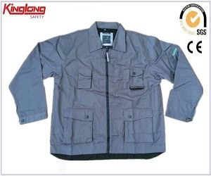 China Power Work Jacket,Grey+Black Power Work Jacket,TC 80/20 Grey+Black Power Work Jacket manufacturer