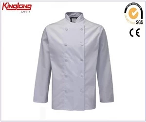 China Professioneel Restaurant Cook Uniform Ontwerp En Koksjas fabrikant