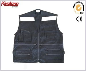 China Professional safety vest for sale,China supplier hot selling workwear vest manufacturer