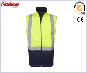 China Jaqueta de segurança de alta visibilidade para roupas de trabalho de proteção com fita reflexiva fabricante