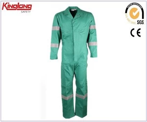 China Safety Coverall,Green Color Safety Coverall,Long Sleeve Green Color Safety Coverall manufacturer