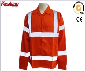 Chiny Bezpieczeństwo robocza Koszula minning, Mężczyźni Polycotton ochrony osobistej charakterystyki Workwear Shirt dla minning producent