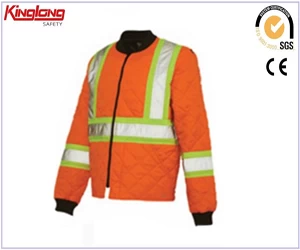 China Safety fireproof &high visibility Fluorescent Yellow jacket manufacturer