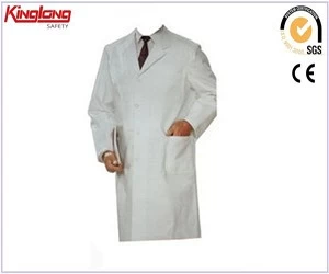 الصين Surgical Protective Lab Coat,Comfortable feel white lab coats for medical staff made in China الصانع