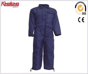 China Waterproof Acid Resistant Winter Workwear , Industrial Construction Coveralls manufacturer