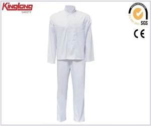 China White Chef Cook Uniform,Classical Cotton Chef Uniform manufacturer