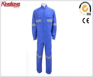 Chiny Wholesale 100% Cotton Long Sleeves Coverall,Coverall Workwear,Safety Reflective Coverall with Low Price producent