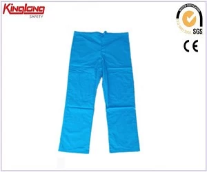 China 100% cotton unisex scrubs,high quality nurse uniform medical pants manufacturer