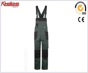 China Windproof durable fashion design mens work pants bib pants for work clothes manufacturer