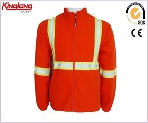 Čína Zimní teplá pracovní bunda nejlepší látka, fleecová bunda Polar v horkém stylu čínského výrobce výrobce
