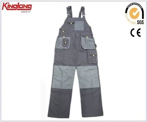 Čína Pracovní plátěné kalhoty s náprsenkou,Pánské bezpečnostní pracovní plátěné kalhotky s náprsenkou, Barevná kombinace Pánské bezpečnostní pracovní plátěné kalhoty s náprsenkou výrobce