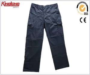 Chiny Robocze spodnie cargo, bawełniane spodnie robocze Cargo ze diagonalu, duże rozmiary 100% bawełniane spodnie robocze Cargo producent