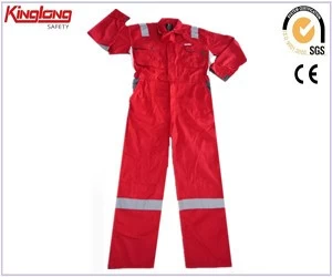 Čína Pracovní oblečení kombinézy, Řecko styl pracovního oblečení kombinézy, červené jednodílné Řecko styl pracovního oblečení kombinézy pro muže výrobce