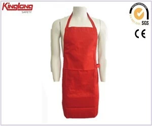 porcelana Delantal de cocina de proveedor de china, uniforme de cocinero de chef de restaurante al por mayor fabricante