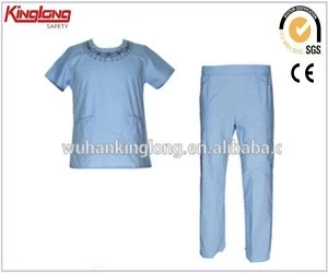 Chiny dostawca porcelany mundur pielęgniarki unisex, hurtowy strój pielęgniarki medycznej producent