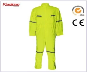 China factory wholesale reflective coverall, high quality hi-vis coveralls manufacturer