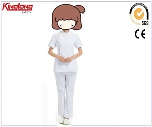 Chiny hot sell nurse uniform, good quality, best hospital clothing producent