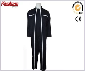 China hot  selling wholesale workwear garments two long zipple coveralls manufacturer