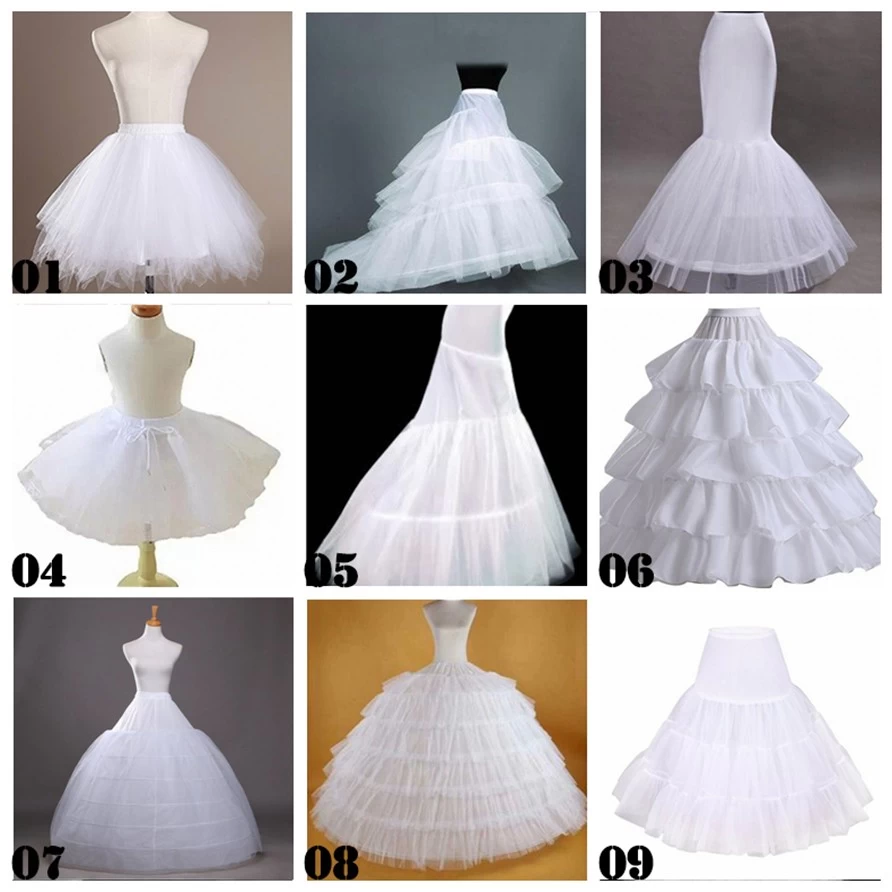 petticoat for wedding dress china,hoop skirt petticoat wedding wholesale, bridal crinoline petticoat