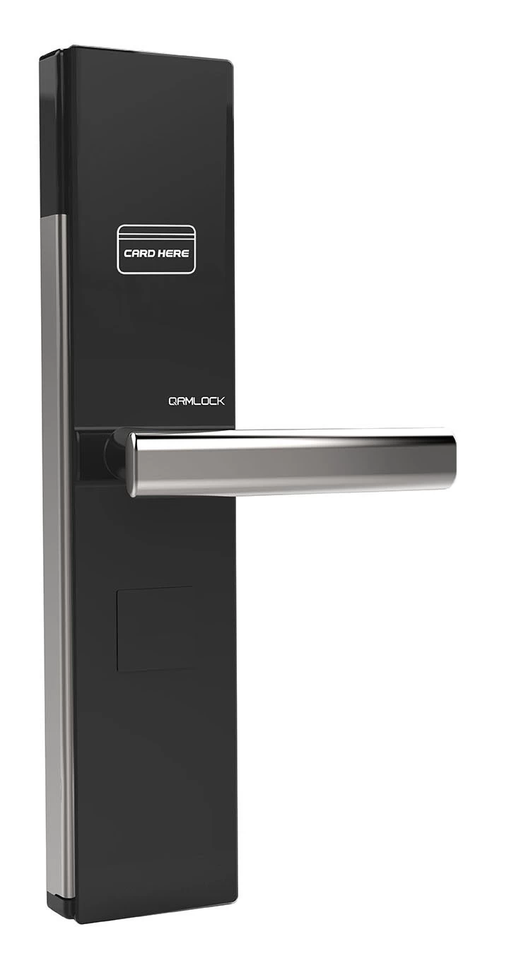 Keyless access qr code RFID card hotel door lock