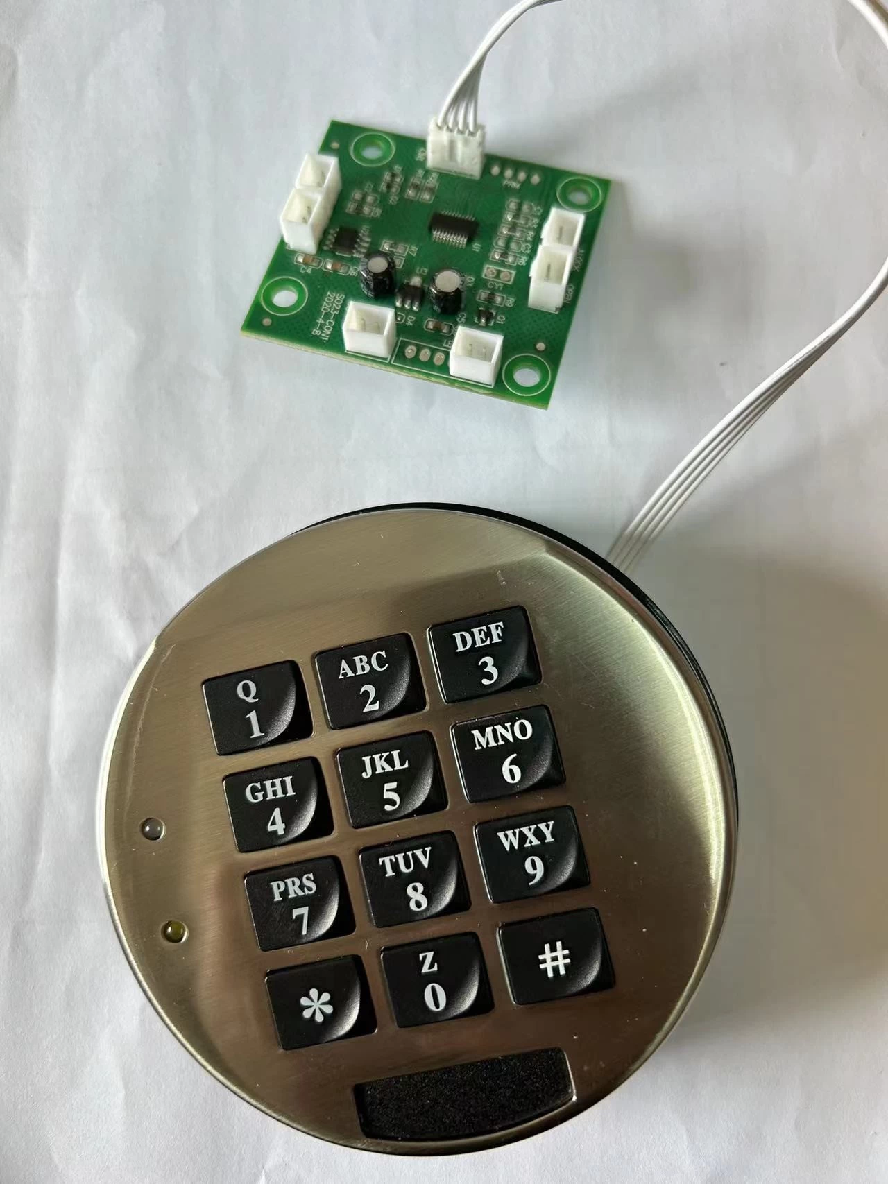 LCD display keypad metal panel lock safe lock China factory